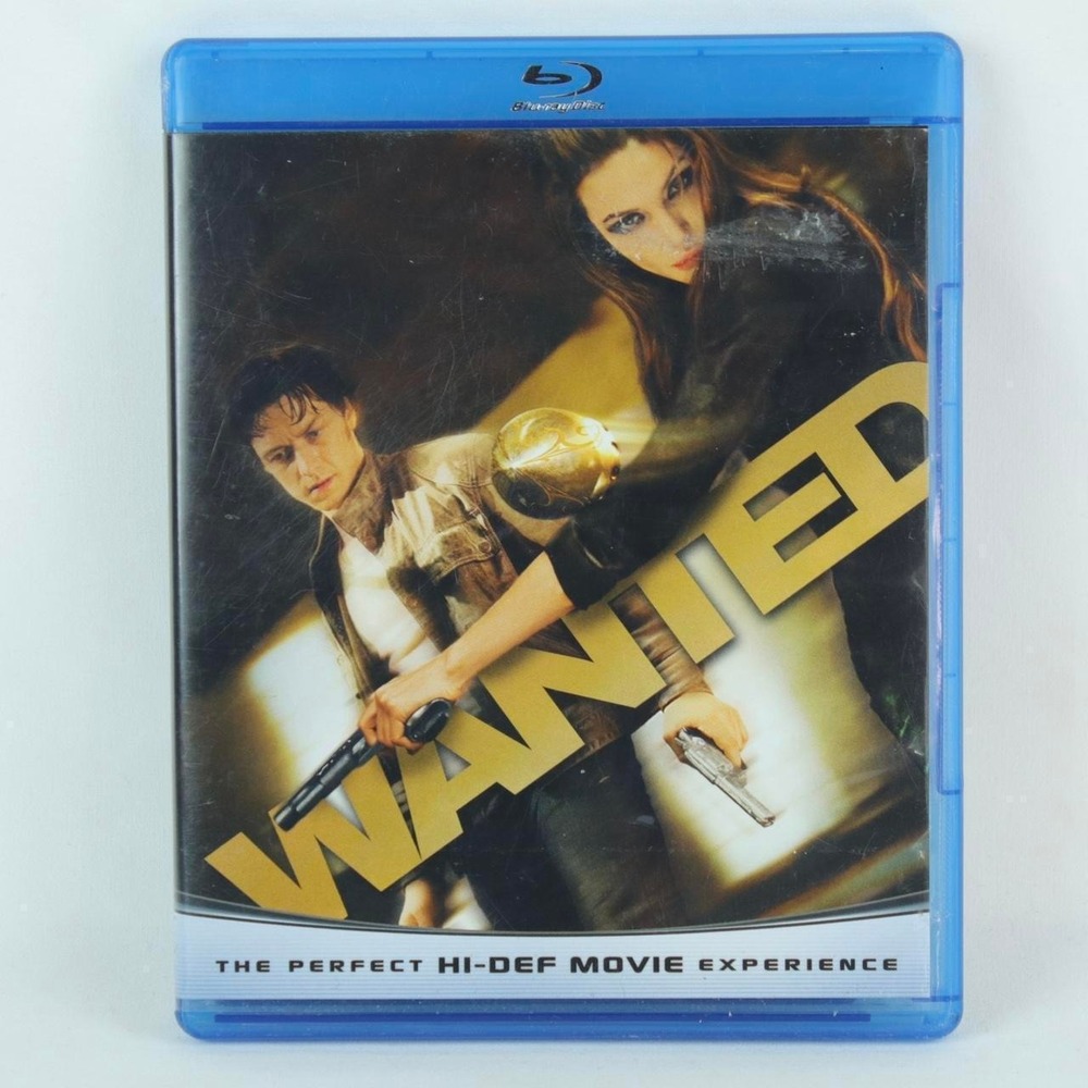 Wanted Blu-Ray DVD Movie